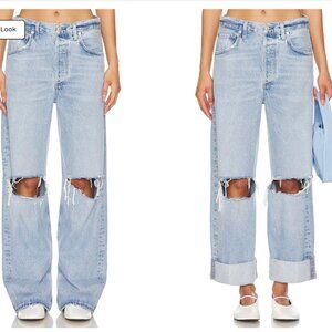 Citizens of Humanity  Ayla Baggy Cuffed Crop Jeans in Pagoda